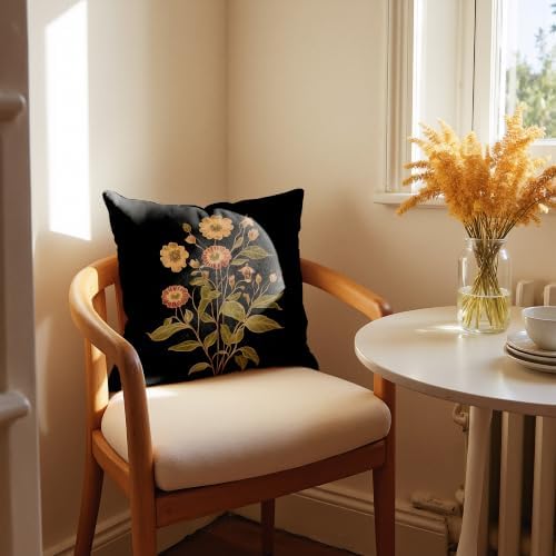 William Morris Inspire Vintage Floral Pillow Covers 18x18 Set of 2