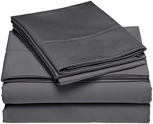 Cotton Sheets - 100% Egyptian Cotton - 6 Piece Sheet Set Fits Mattress