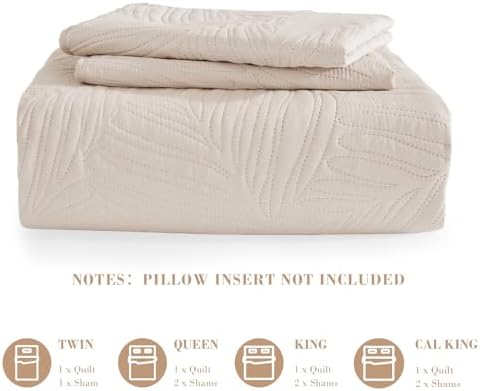 Exclusivo Mezcla Soft Lightweight King Quilt Bedding Set