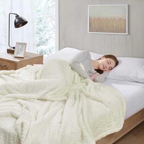 Woolrich Burlington Berber Blanket Super Soft, Cozy Lightweight Cover