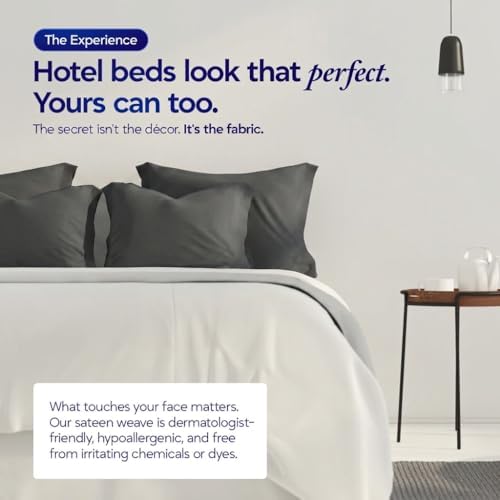 Luxury Hotel Collection Pillow Cases Set of 4, 1000 Thread Count