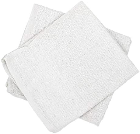 Hospital Specialty Co. 536605DZBX Counter Cloth/Bar Mop, White