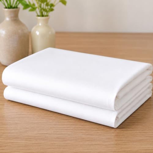Mattress-Homes Flat Sheets Full Size 100% Egyptian Cotton Top Sheet