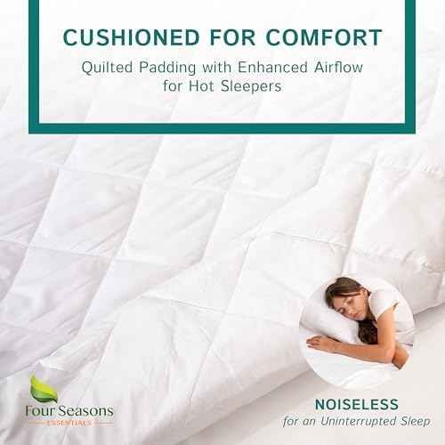 Queen Size Quilted Waterproof Mattress Pad