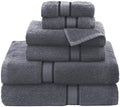 COTTON CRAFT Ultra Soft 6 Piece Towel Set - 100% Cotton Towels