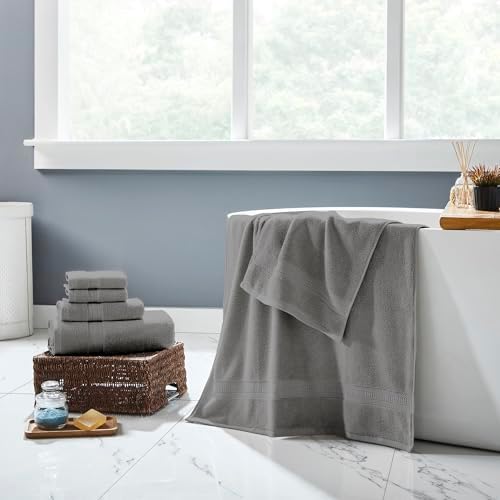 Modern Threads 6-Piece Rayon from Bamboo & Cotton Blend Towel Set
