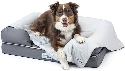 PetFusion Premium Cat and Dog Cooling Blanket, Lightweight Pet Blanket