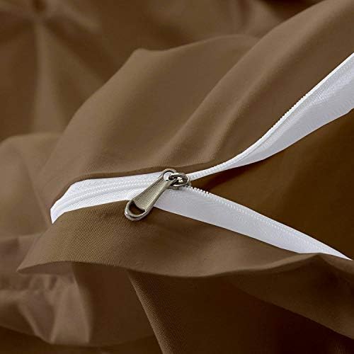 ARlinen California King Duvet Cover Sets Taupe - Soft Duvet Cover