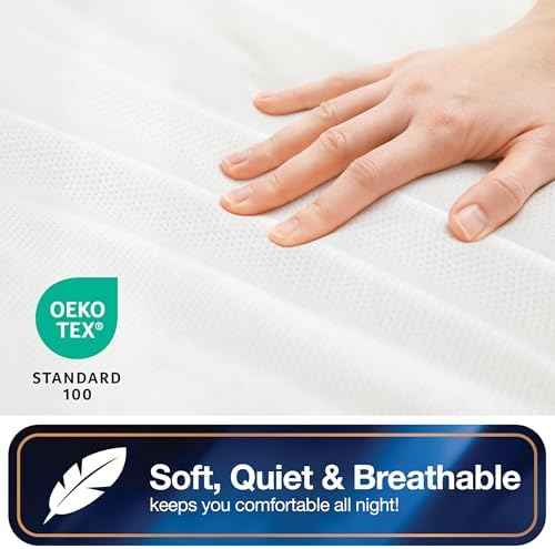 Bed Bug Blocker Mattress Protector, Twin, White