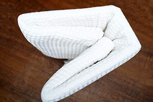 100% Cotton Blanket (Waffle Weave Design) Perfect for Home Decor and