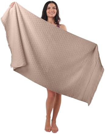 SOFE H&L | NADIAS Decorative Turkish Bath Towel Set, 6-Piece | Moon