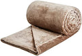 Fleece Blanket King Size 108x90 inches -Lightweight Plush Fuzzy Cozy