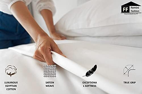 Full/Queen Size Duvet Cover Set - 400-Thread Count 100% Egyptian