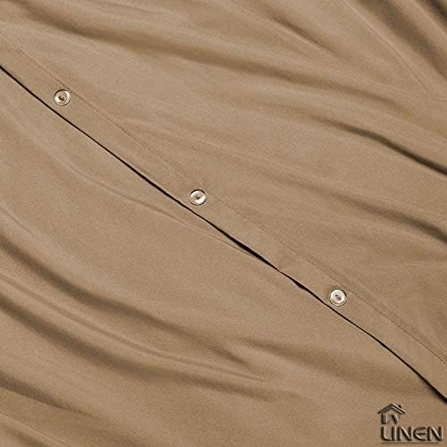 Luxury Bedding 3 Piece Duvet Cover Set- 600TC Egyptian Cotton, Solid
