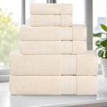SUPERIOR Belmont Zero Twist Cotton Medium Weight Towels, for Guest