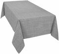 Grey Burlap Texture Tablecloth Rectangle Table Cloth 60x120