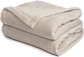 Effortless Bedding Oversized Plush Semi-Fitted Bed Blanket