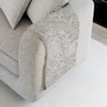 Addison Rugs ASB653 Taupe 50" x 70" Oversized Sherpa Throw Blanket