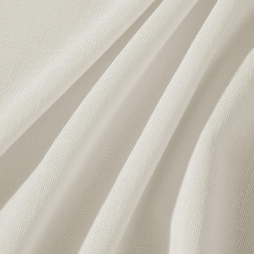 Laura Ashley Esme Decorative Tablecloth, 60" x 102", Ivory