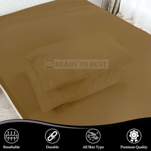 Ready To Rest 3 Piece Queen Sheet Set - Lightweight Bed Sheets