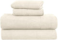 RUVANTI Ultra Soft Fleece Sheets, 4 PCS, Full Size Sheets Set, Ivory