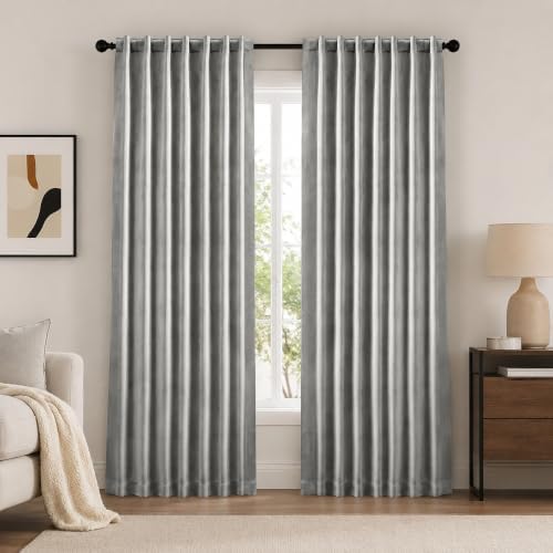 Deconovo Blackout Curtains for Bedroom, Living Room 63 Inch Long 2