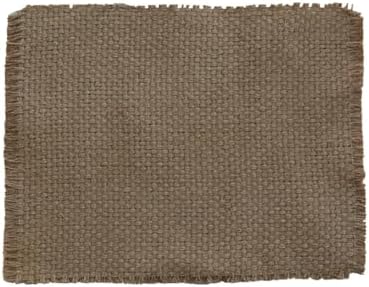 Beydodo Oblong Placemats Set of 8, Dining Table Placemats Jute 16x12