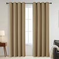 Blackout Curtains 84 Inches Long - Solid Thermal Insulated Thick