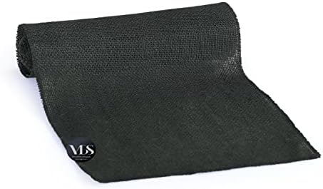 VDS Pack of 10, Burlap Table Runner 100% Natural Jute Rustic Hessian