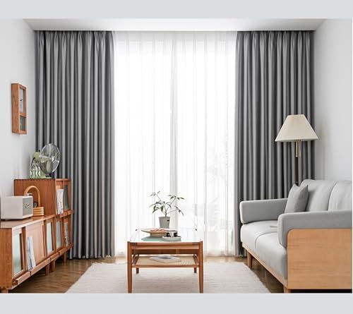 Beydodo Living Room Curtains 63 Inch Length 2 Panels, Window Curtains