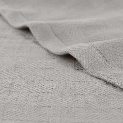 SUPERIOR Cotton Blanket Breathable All Season Comfy Bedding