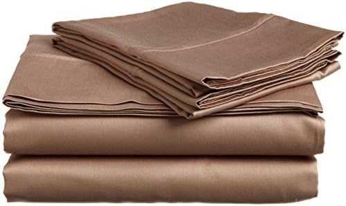 Twin XL Size Fitted Sheet, 600 Thread Count Egyptian Cotton 1 Piece