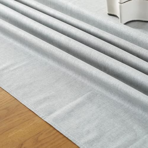 Tablecloth, Waterproof Linen Solid Color Tablecloth, Modern Minimalist