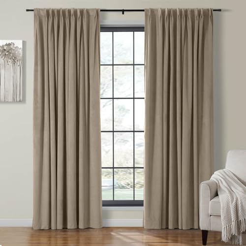 Drapifytex Thermal Insulated Blackout Extra Long 102 Inches by