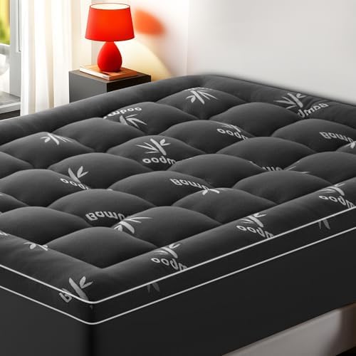 SakuraHome Queen Size Mattress Topper,Extra Thick Pillow Top Mattress