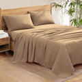 Twin XL 4-Piece Sheet Set,400 Thread Count 100% Pima Cotton, Deep
