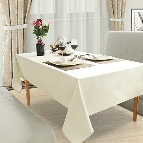 M'Sung 100% Giza Cotton Tablecloth – Soft, Durable, Ideal for Dining