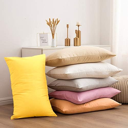 NTBAY Microfiber Queen Pillowcases, 4 Pack, 20 x 30, Light Grey