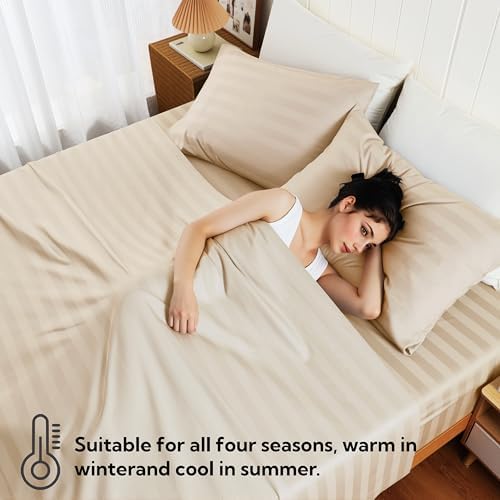 Cotton Flat Sheets Only, 600 TC 100% Cotton Flat Sheet Top Sheet Only