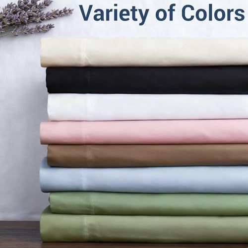 CULVE Full Microfiber Flat Sheet Only, 1 Pack (81x96,Dark Gray)