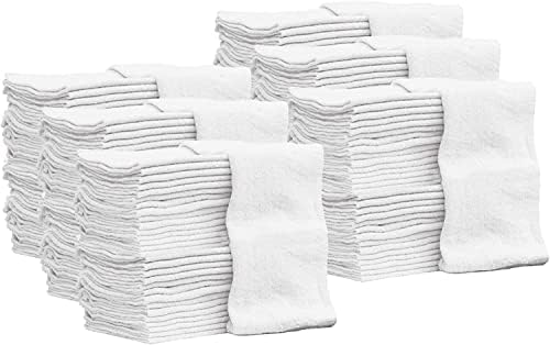 Nabob Wipers Auto Mechanic Shop Towels 500 Pack Bulk Shop Rags 100%