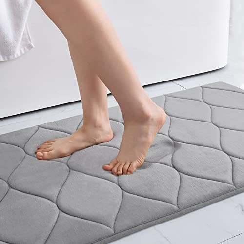 Colorxy Memory Foam Bathroom Rugs, Ultra Soft & Non-Slip Bath Mat
