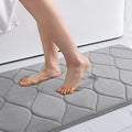 Colorxy Memory Foam Bathroom Rugs, Ultra Soft & Non-Slip Bath Mat