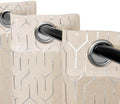 Superior Sheer Curtains, Curtains Perfect for Natural Light, Trellis