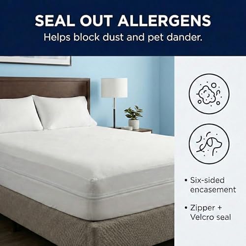 Zippered Waterproof King Mattress Encasement