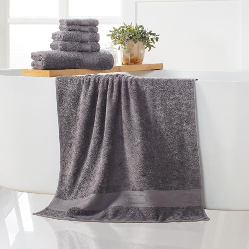 TRIDENT Soft & Plush Luxury Towel Set, 100% Cotton, 2 Bath Towels 2