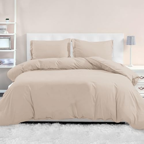 Mocassi Luxury Twin XL Size 3-Piece Duvet Cover Set - 1800 Premium