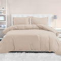 Mocassi Luxury Queen Size 3-Piece Duvet Cover Set - 1800 Premium Hotel