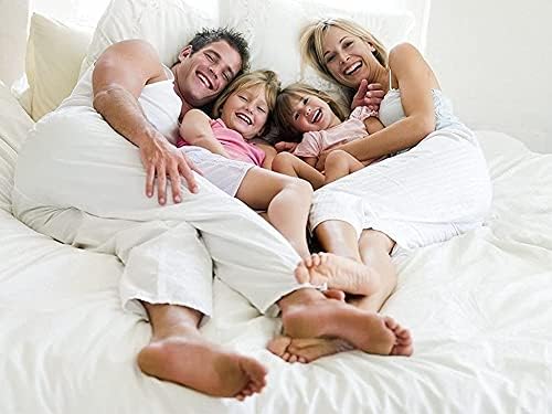 Queen XL Size Flat Sheet Only, 600 Thread Count Egyptian Cotton