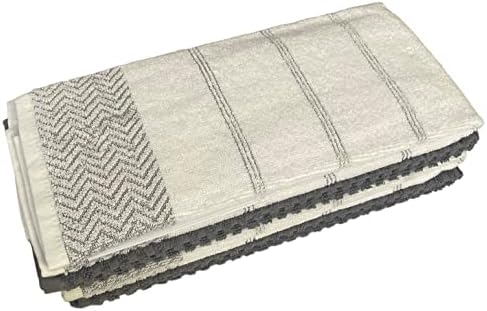 Zigzag Design with Stripes 100% Ring-Spun Terry Cotton Kitchen Dish